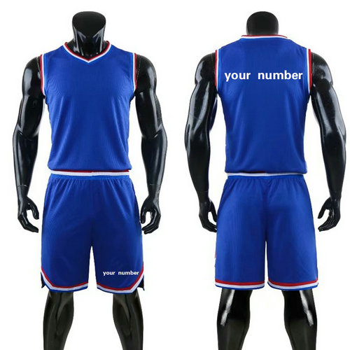 USA Basketball Jerseys Set Vest and Shorts Men College Basketball Jersey