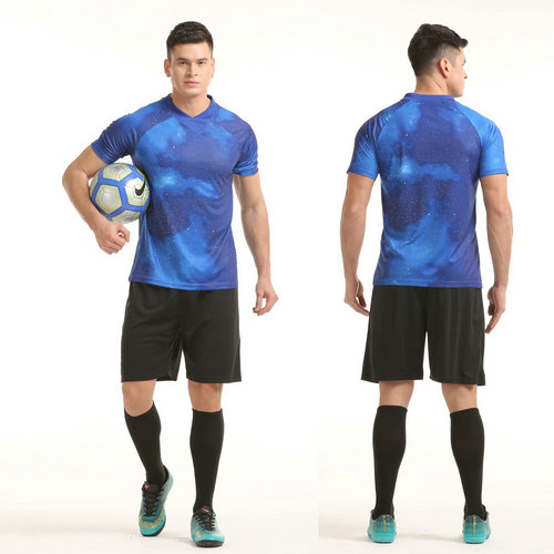 2019 Custom Soccer Jersey Sports Costumes for Men Adult Football Blank Kits