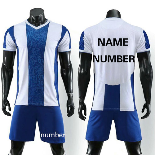2019 Men Football Jerseys Team Survetement Breathable Blank Soccer Uniforms Kits