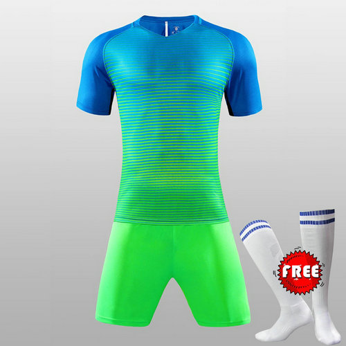 FREE SOCKS Men Soccer Jerseys Set Youth Maillot De Foot Survetement Football