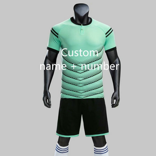 Kids Adult Personality Soccer Jersey Set 2019 New Survetement Football Kit