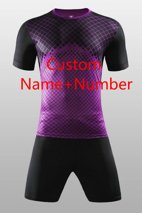 Men and Kids Kit Soccer Jerseys Team Sportswear DIY Boys Kits Custom Team