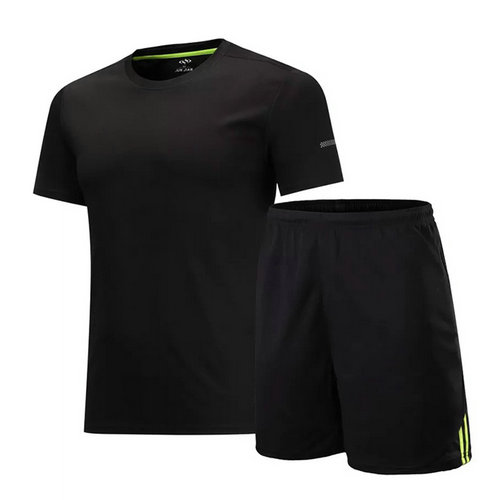 Men's Sportswear kit Short Sleeve Sports Running Suit Men Kits Training Soccer
